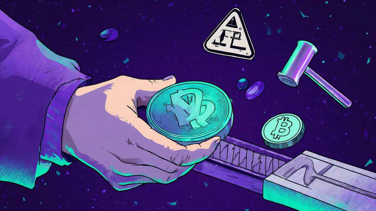 Person using vBNB as collateral to borrow USDT and ETH, with liquidation warning nearby.