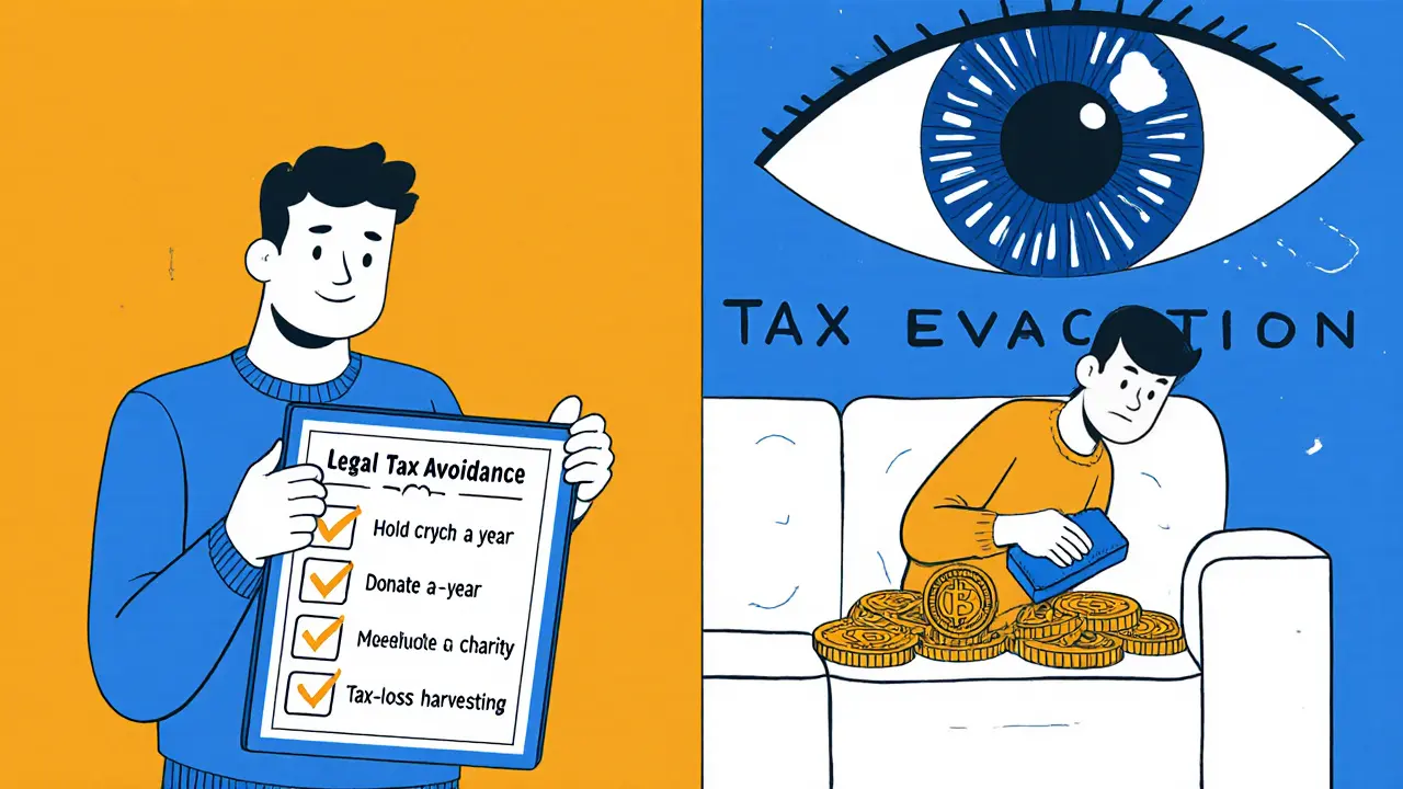 Legal Crypto Tax Avoidance vs Illegal Tax Evasion: What You Must Know