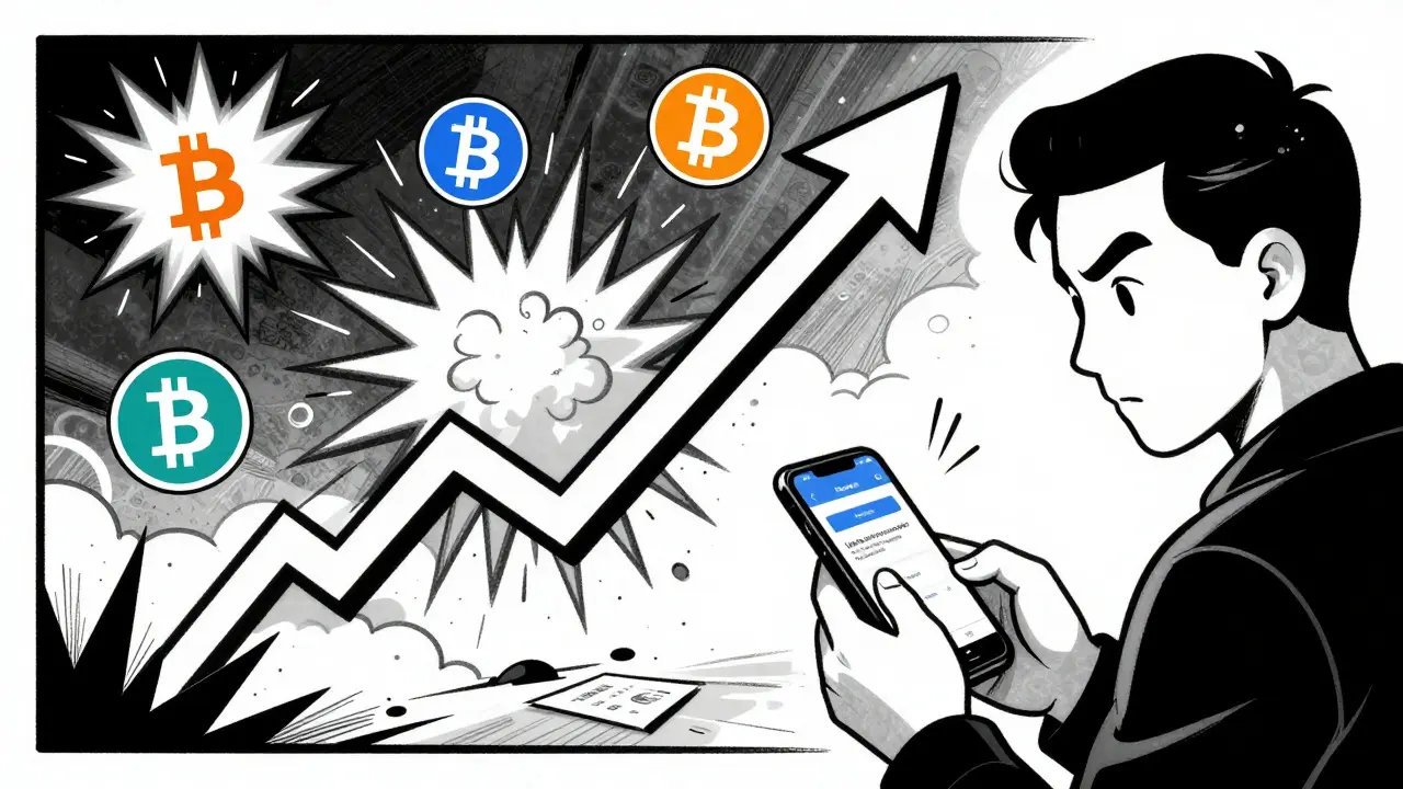 Bitcoin transaction surge after Iran embassy bombing.