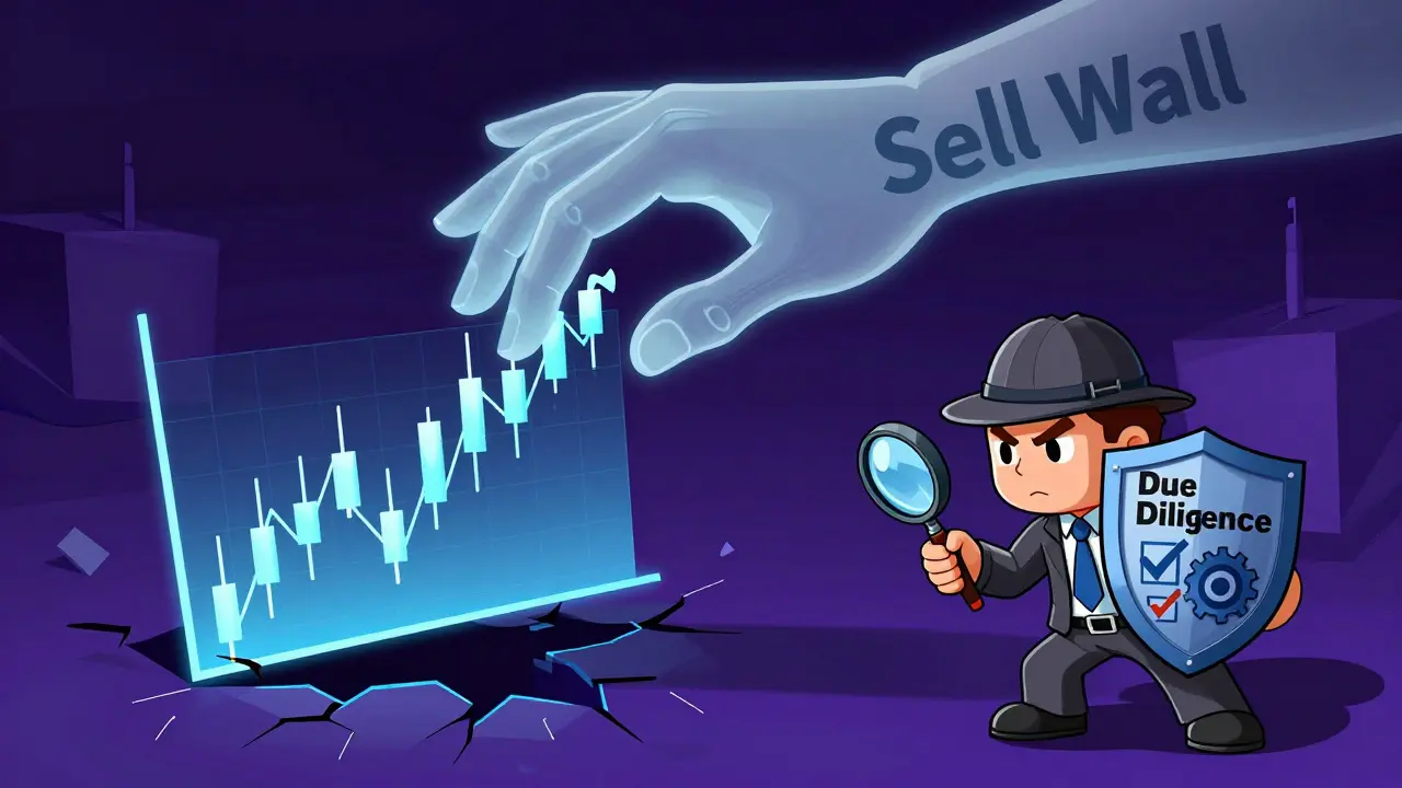 Detective investor spotting spoofing tactics