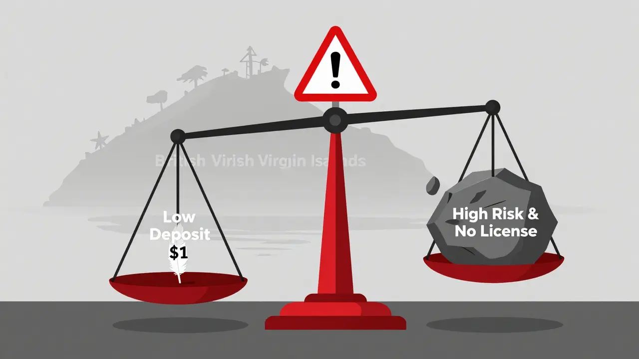 Editorial cartoon showing a tipped scale with high risk outweighing low deposits, highlighting regulatory gaps.