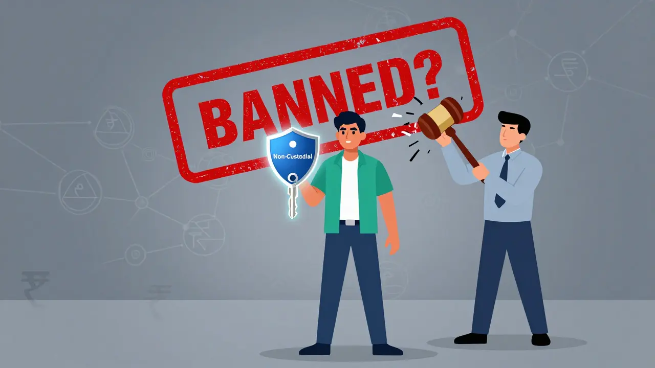 Are Non-Custodial Crypto Wallets Banned in India? The Truth About Regulations (2026)