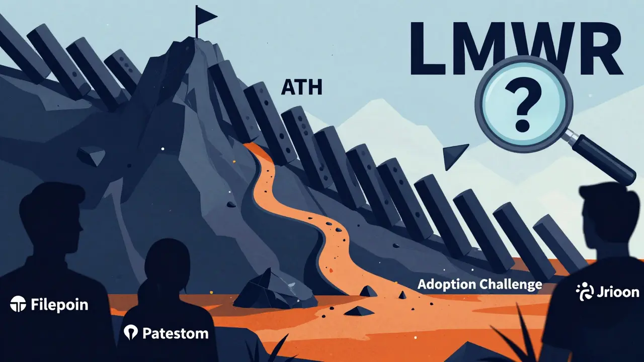 Conceptual art depicting LMWR price volatility and market competition risks
