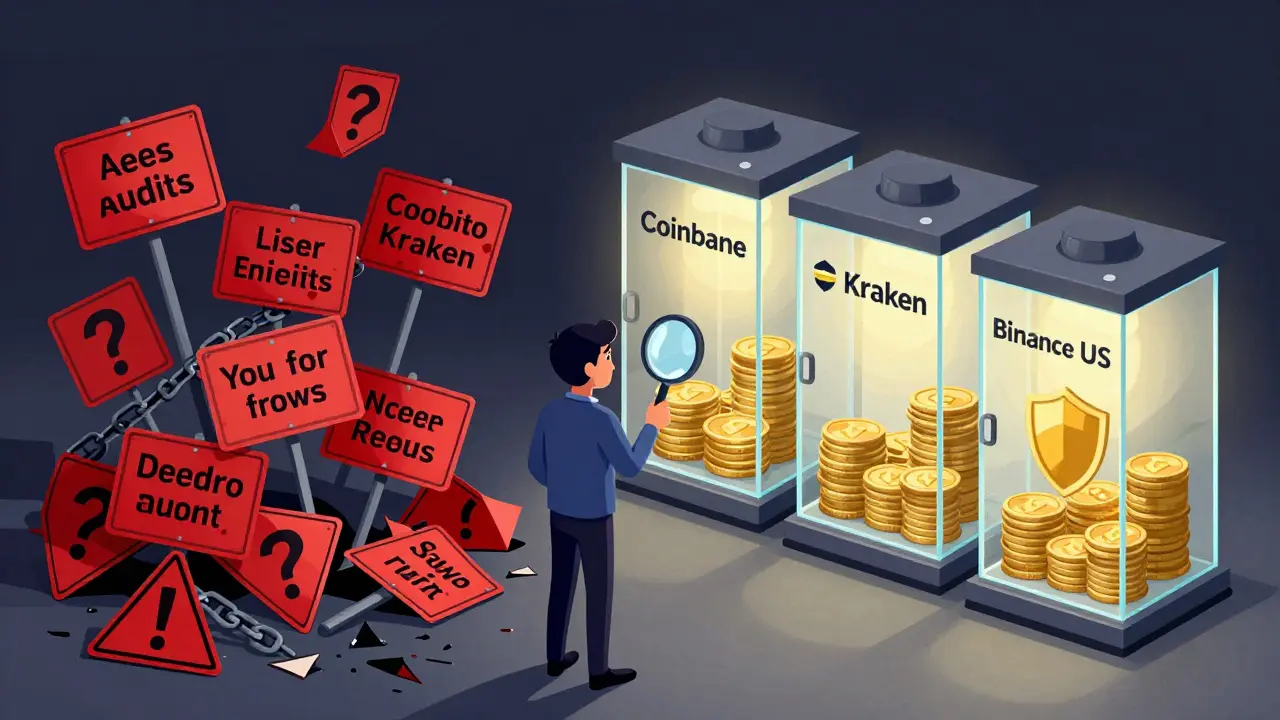 Contrast between risky platforms and secure exchanges