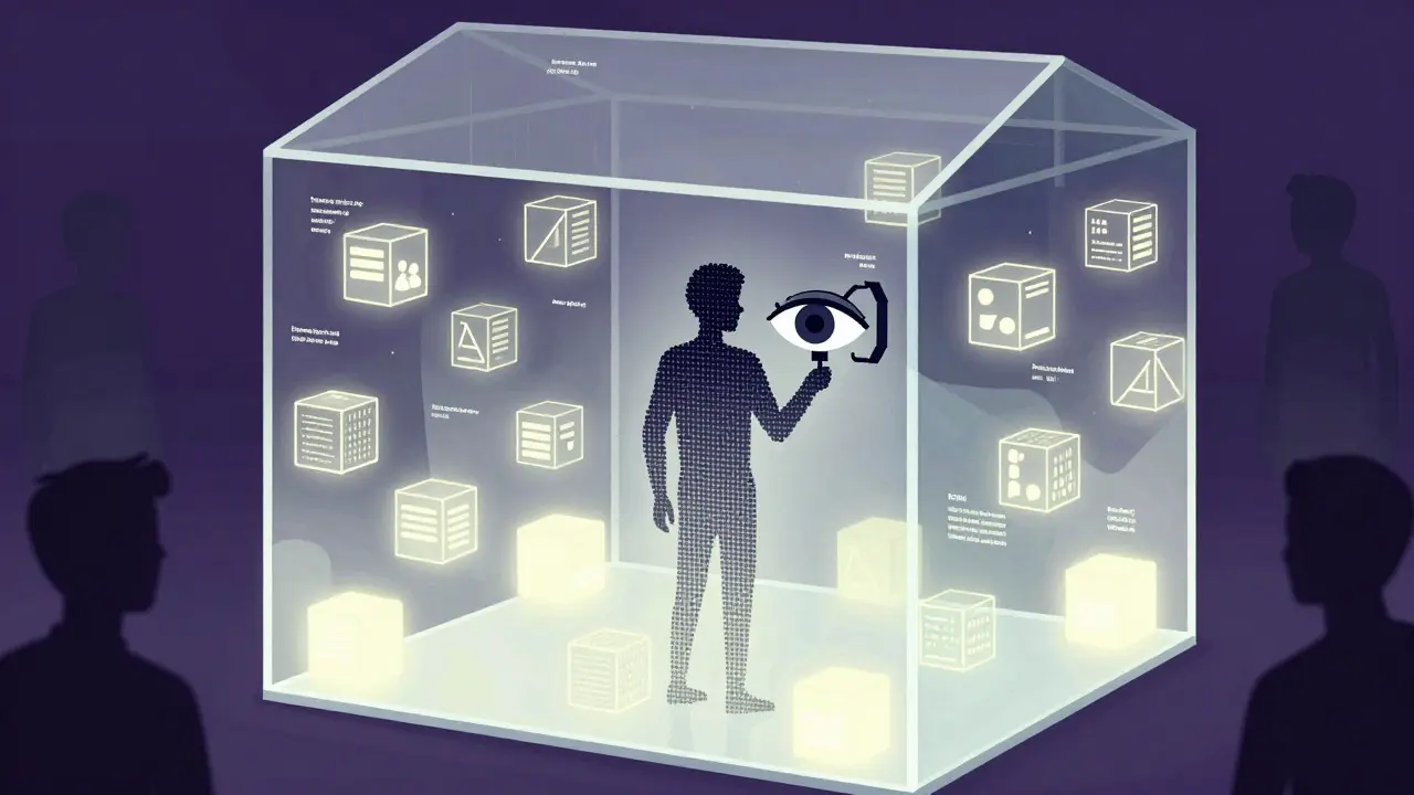 Glass house blockchain exposing pixelated user data to AI scanning